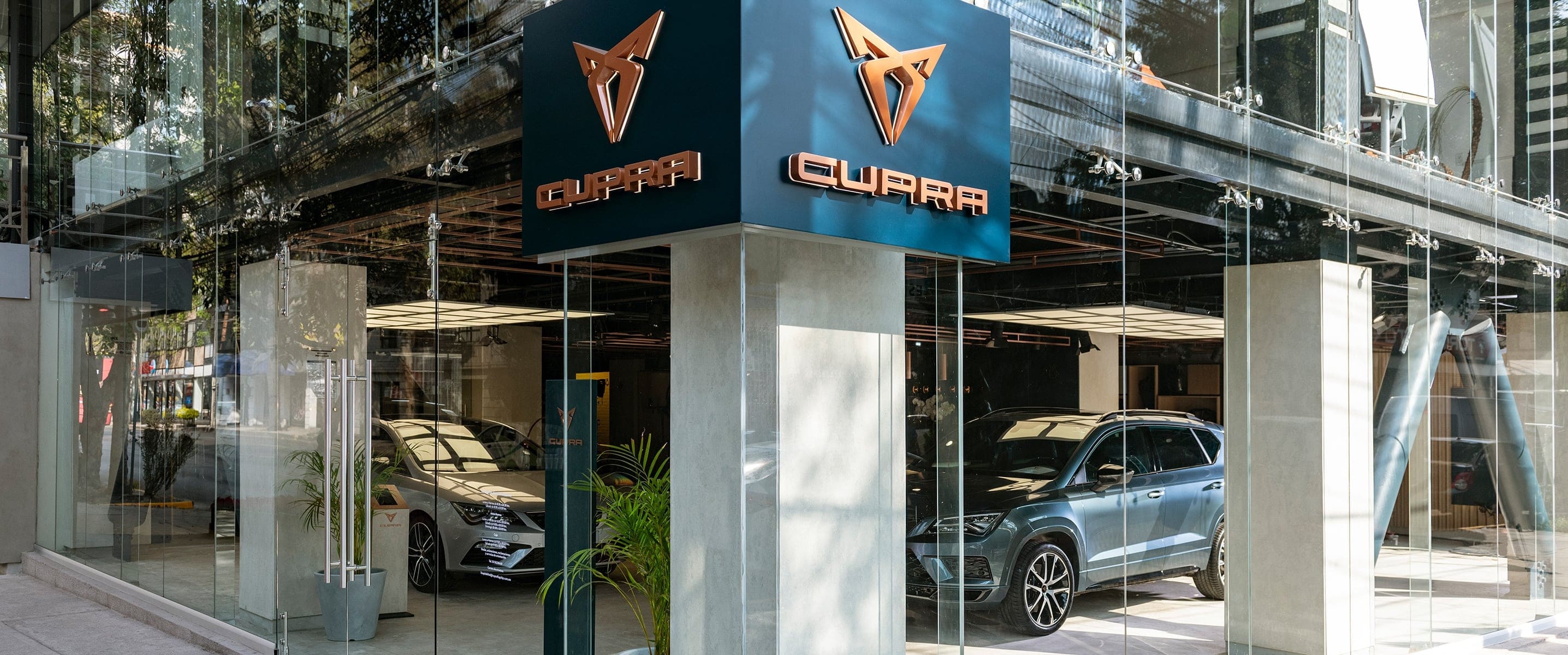 CUPRA Garage México exterior CUPRA experience